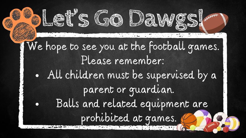 Football Game Reminders
