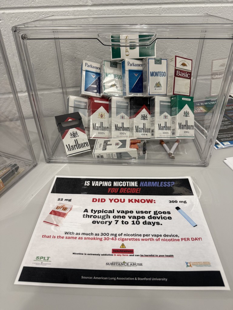 Cigarettes Display and Fact Sheet