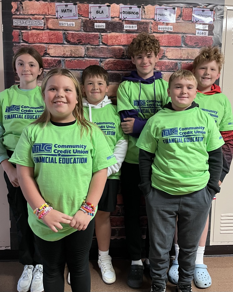 Sixth-grade TLC bankers underwent training today so they’re ready for this year’s deposits!