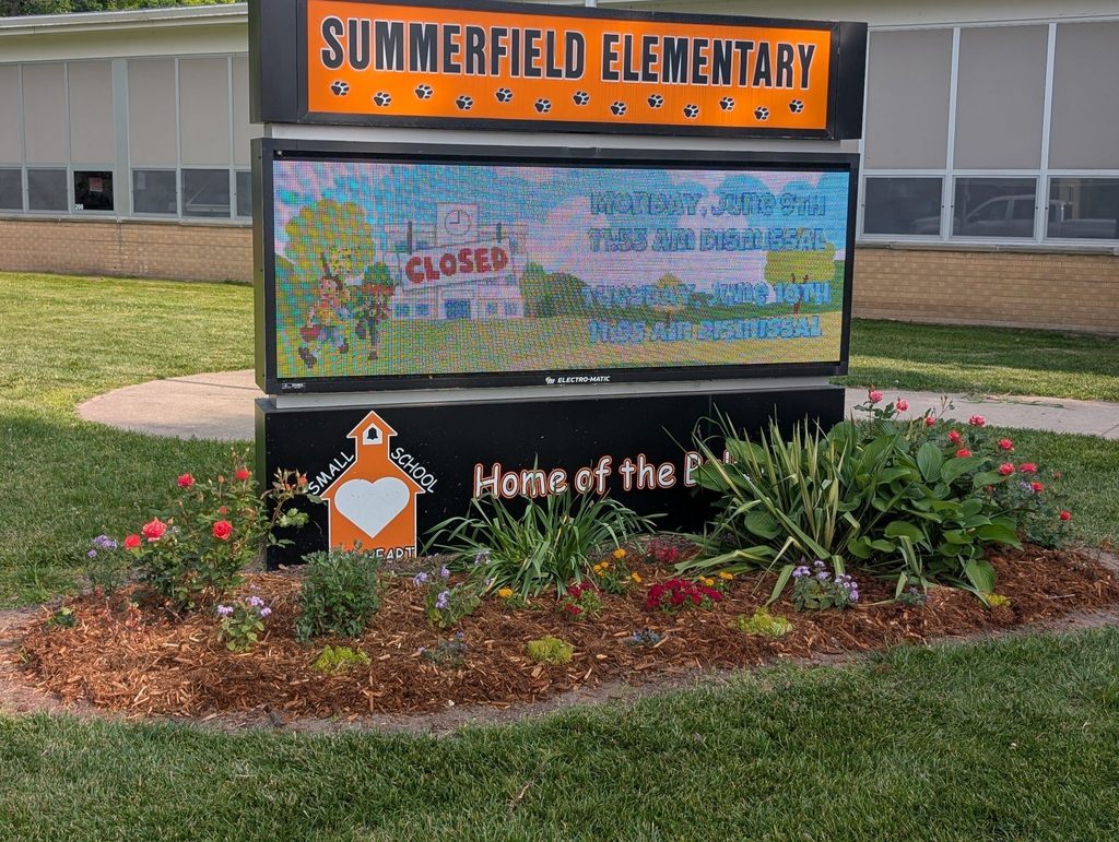 Picture of new marquee with landscaping