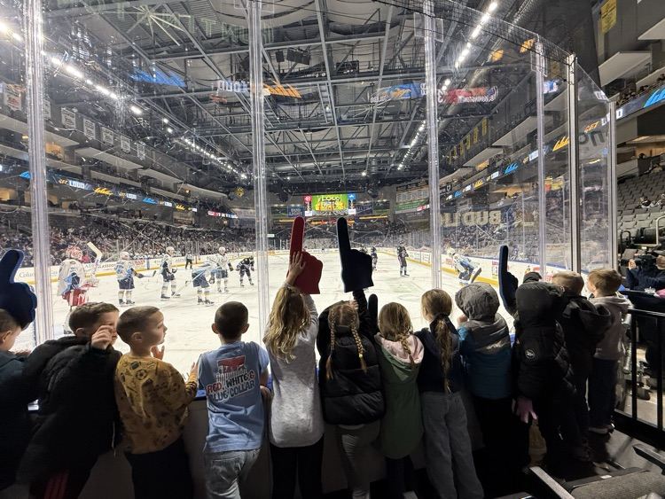 First grade field trip. 