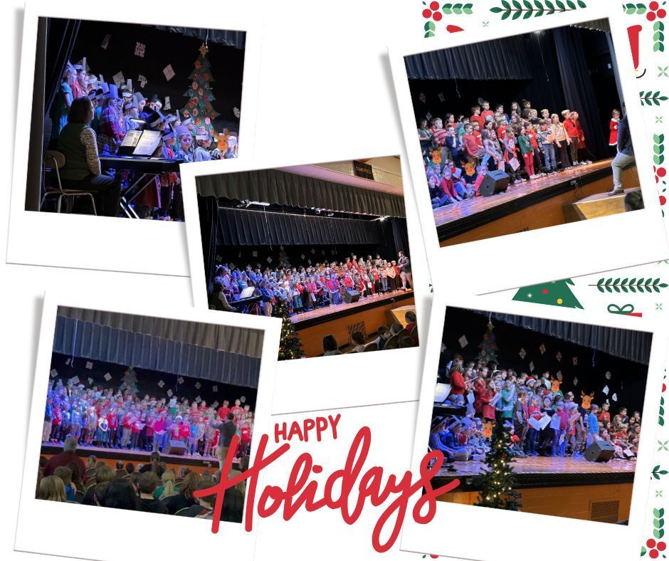 The 1st - 3rd Graders holiday music festival