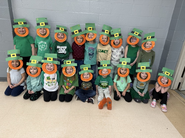 Mrs. Secor’s leprechaun say happy St. Patrick’s Day!