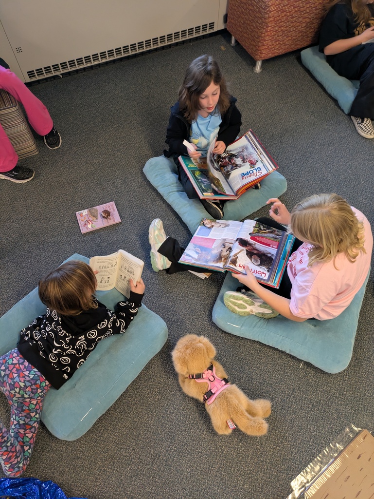 March is readying month library decorations