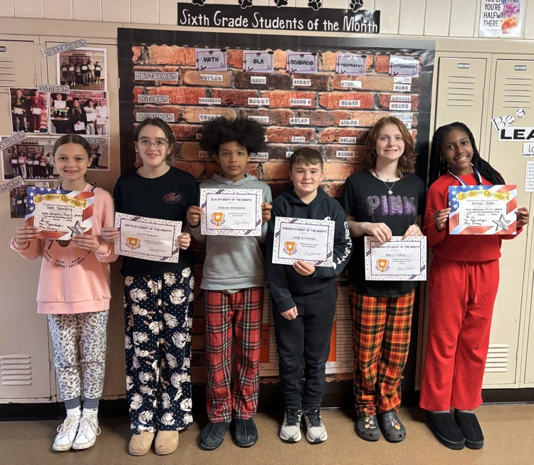 Students of the Month