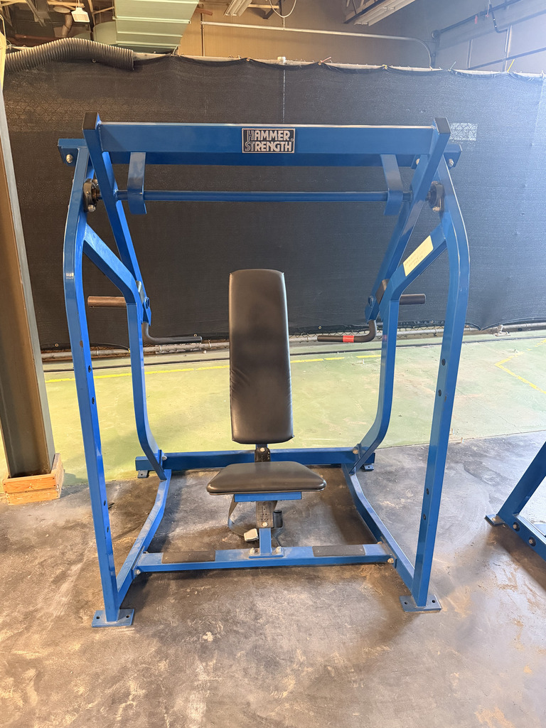image of shoulder press machine
