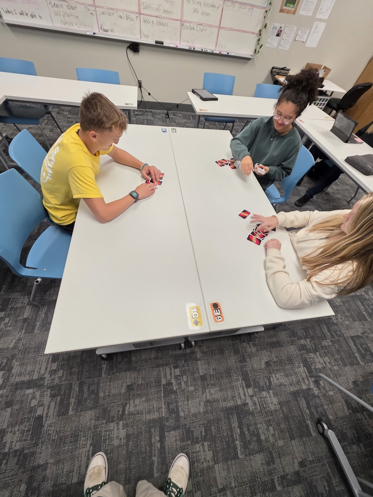 The indoor game of UNO!