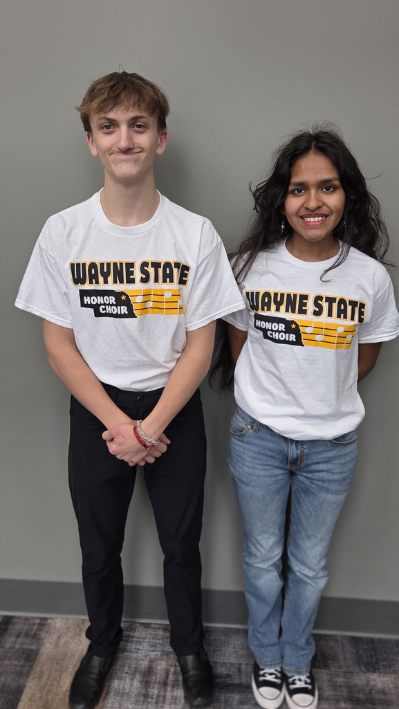 Luke and Jennie at WSC honor choir