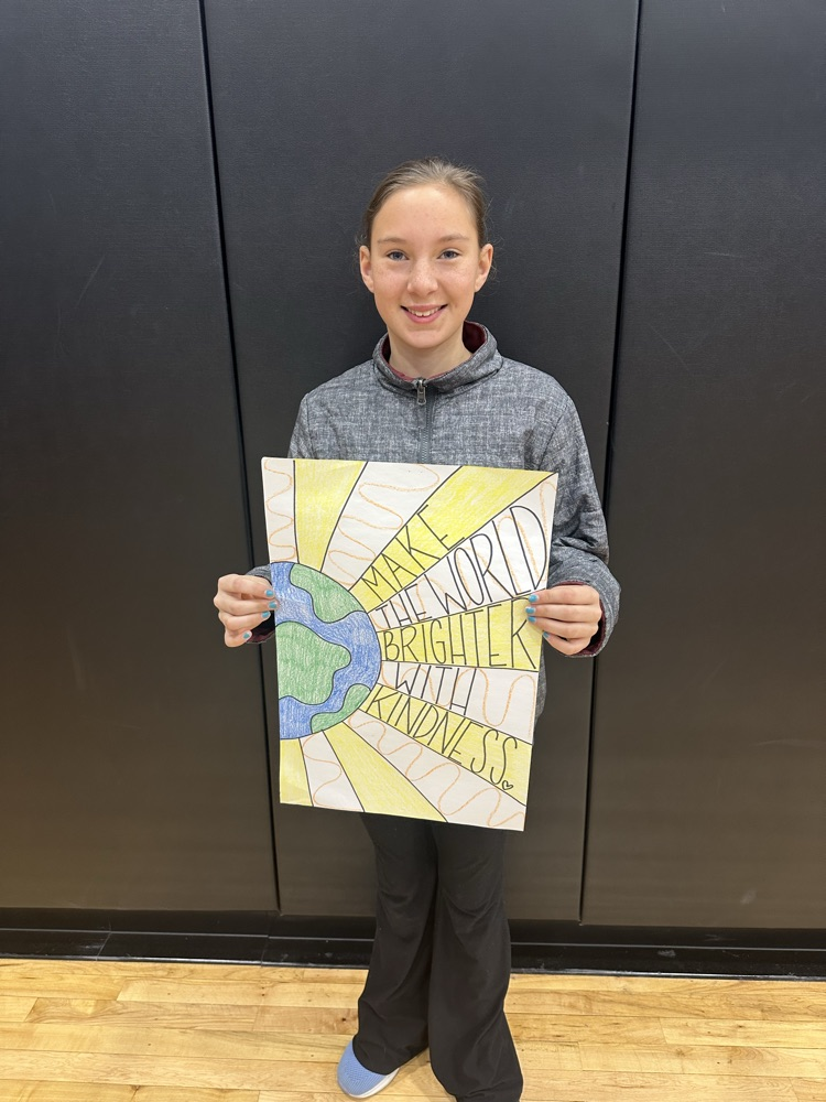 Keep the Quote winner Peyton - Make the world brighter with kindness 02/20 