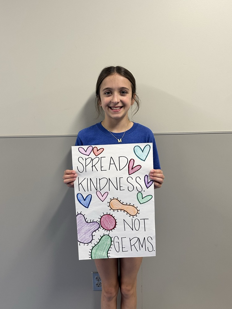 KTQ 03/27 Quote winner Meg with the quote Spread kindness, not germs