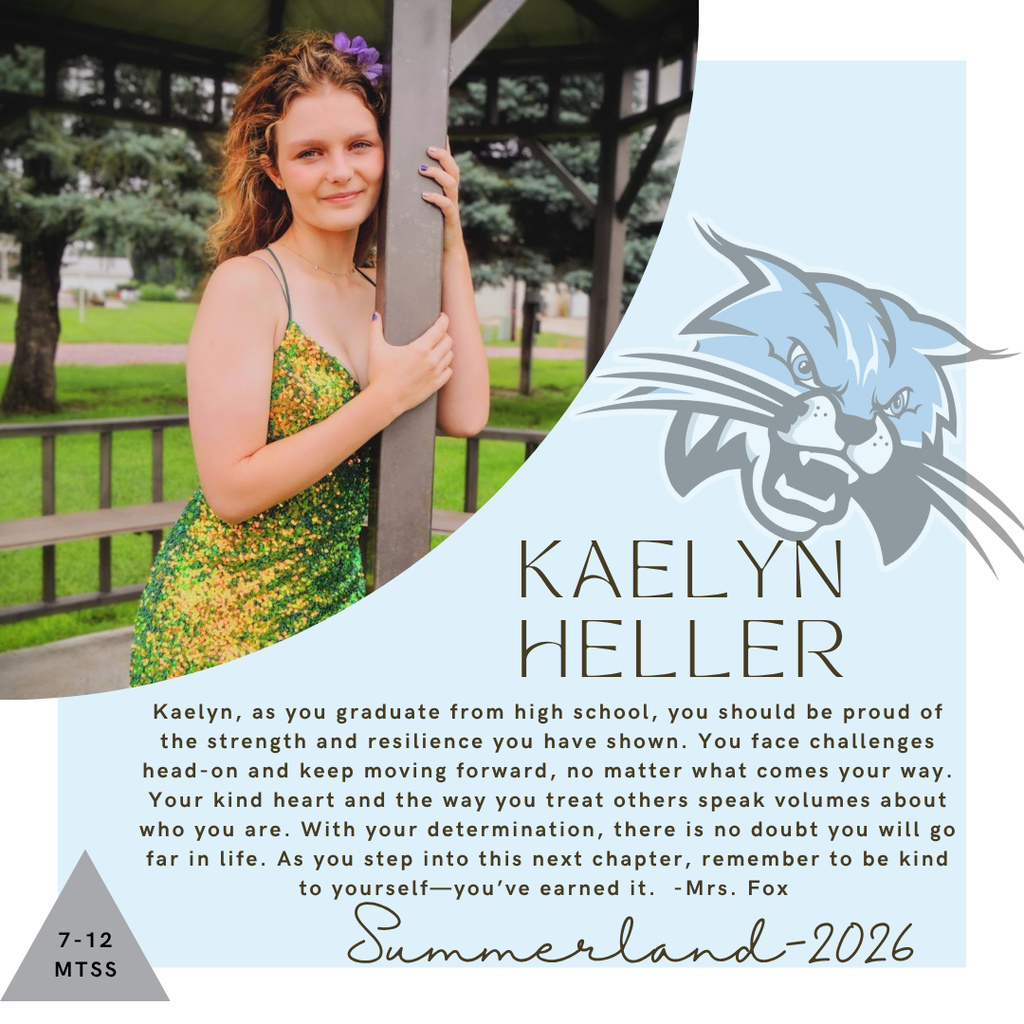Senior Salute for Kaelyn Heller from Mrs. Fox