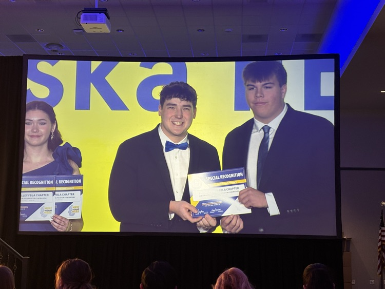 SLC 2026 Closing ceremony, Summerland received second for NE FBLA Foundation and recognition for LINK Ribbon Project 