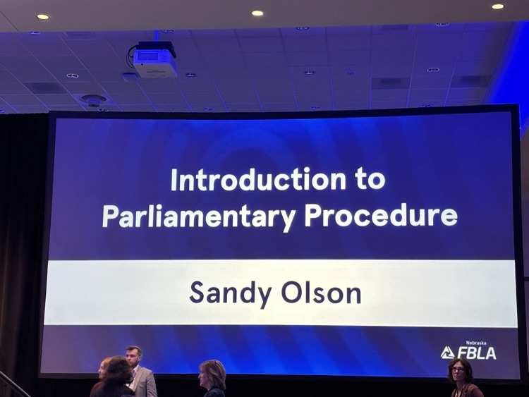 Placing sixth in Intro to Parliamentary Procedure Alvie Bearinger. SLC 2026