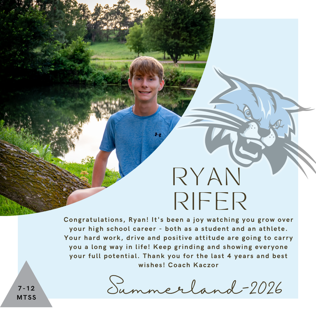 Senior Salute for Ryan Rifer written by Coach Kaczor