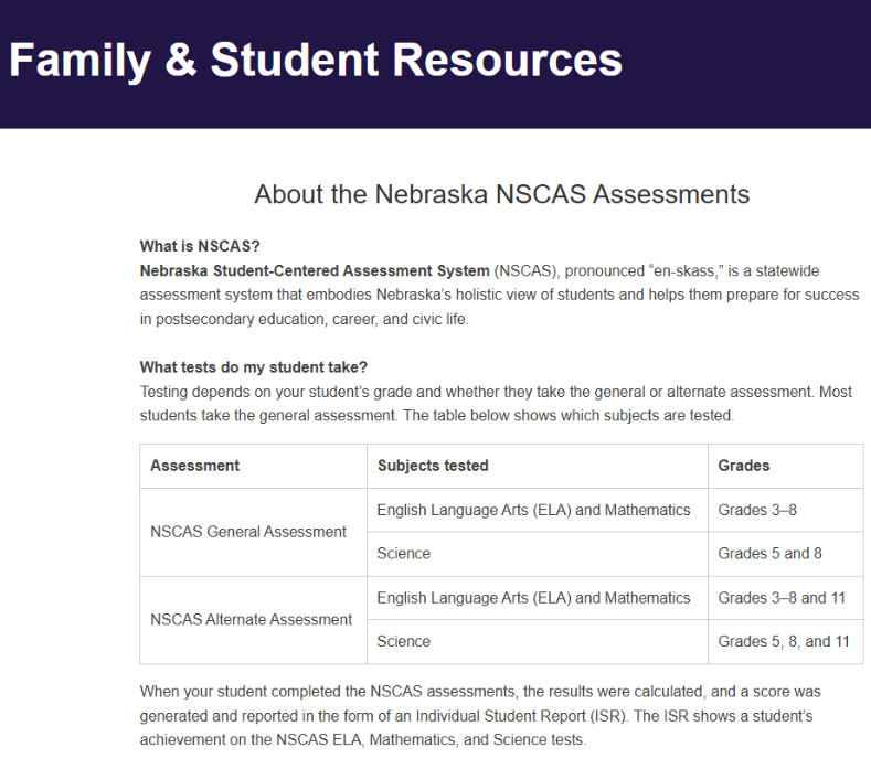 NSCAS