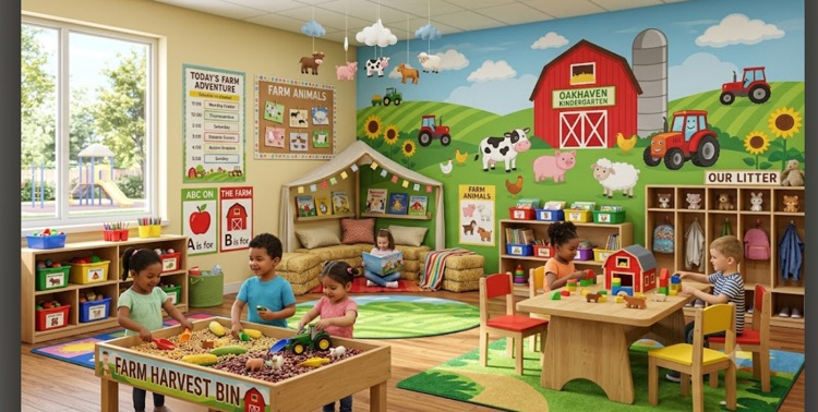 Farm themed classroom!