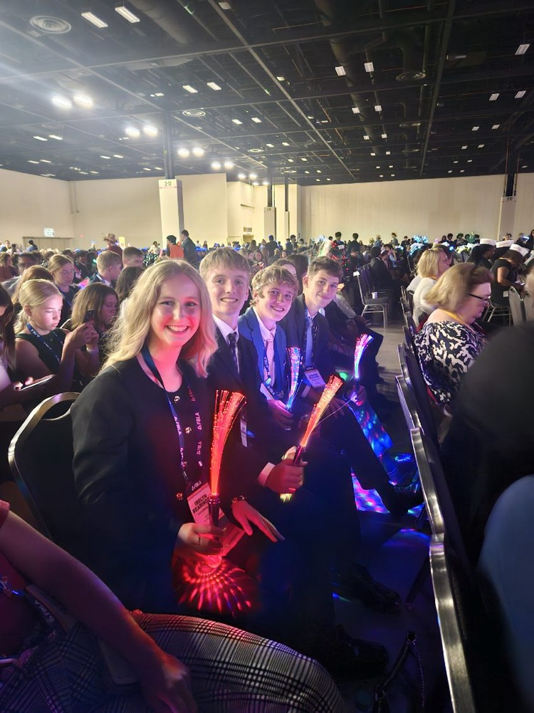 Alvie Bearinger participating at National Leadership Conference FBLA