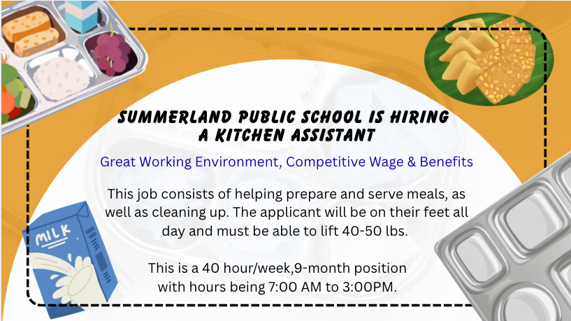 Kitchen Assistant Ad