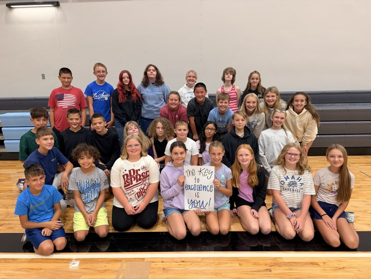 Keep the Quote winners 6th graders with quote 
