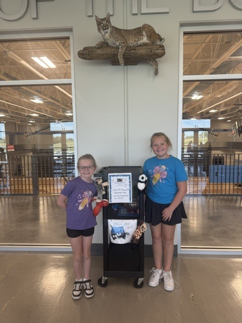 Bobcat Catch of the Day - Lauren and Reagan