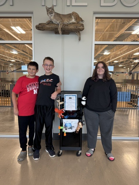 Bobcat Catch of the Day - Lewis, August, Daisy (6th)