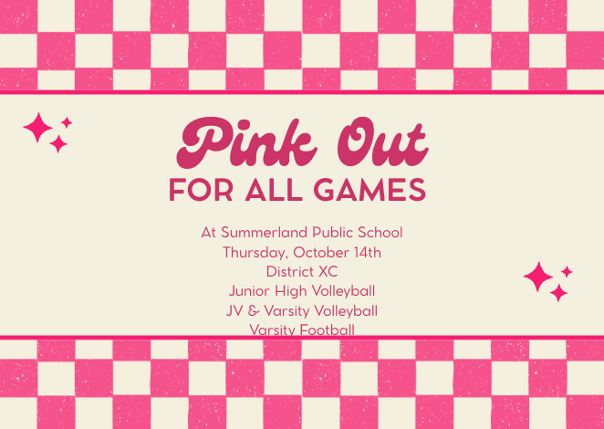 Pink Out Poster