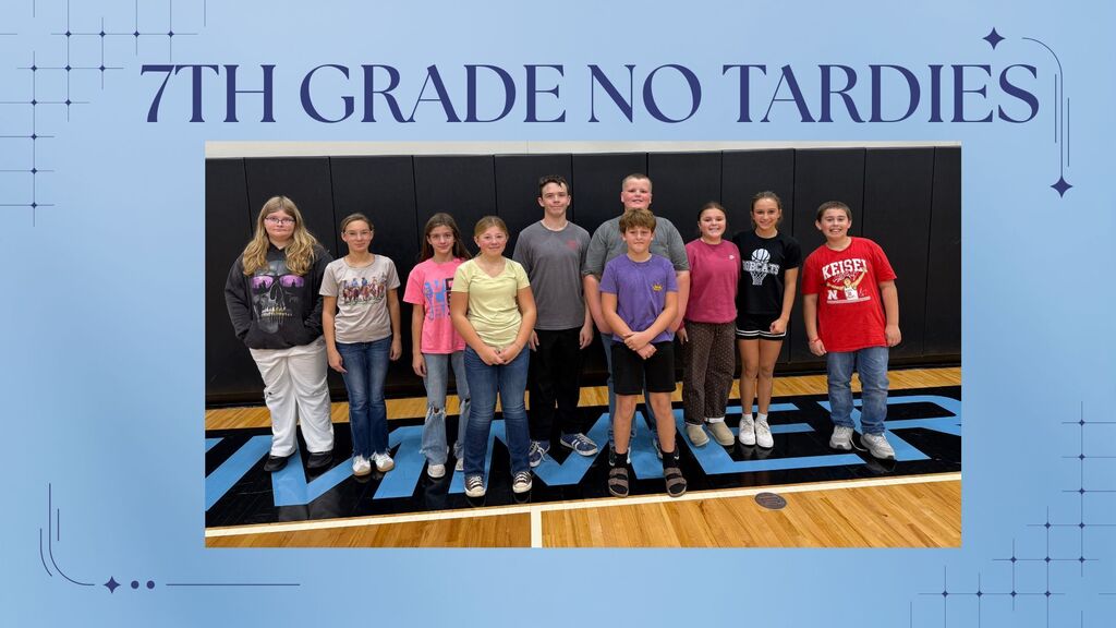 7th Grade no tardies