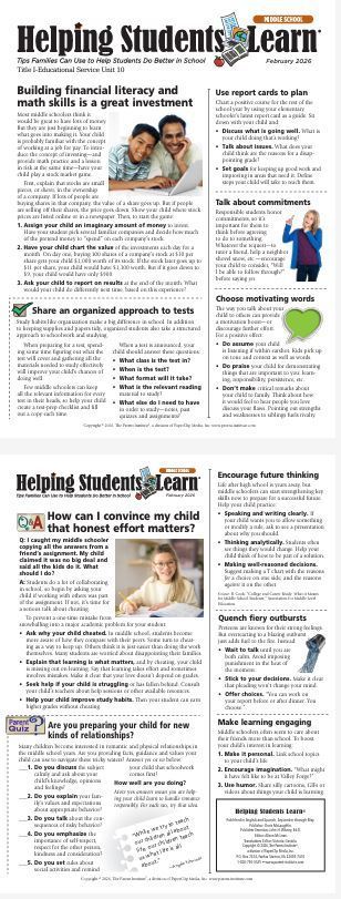 Helping Students Learn MS February 2026