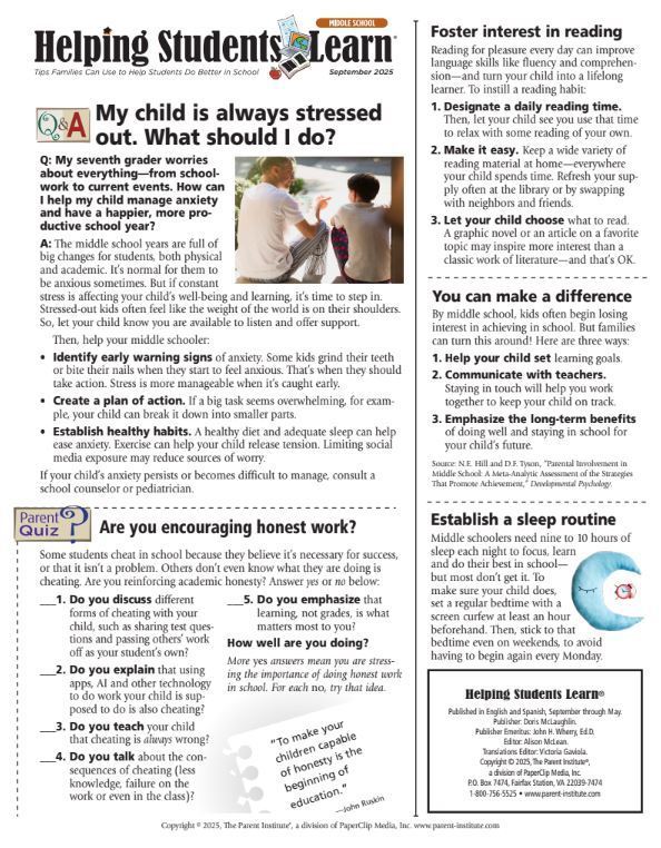 Helping Students Learn MS