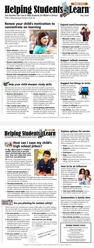 Helping Children Learn MS May 2026