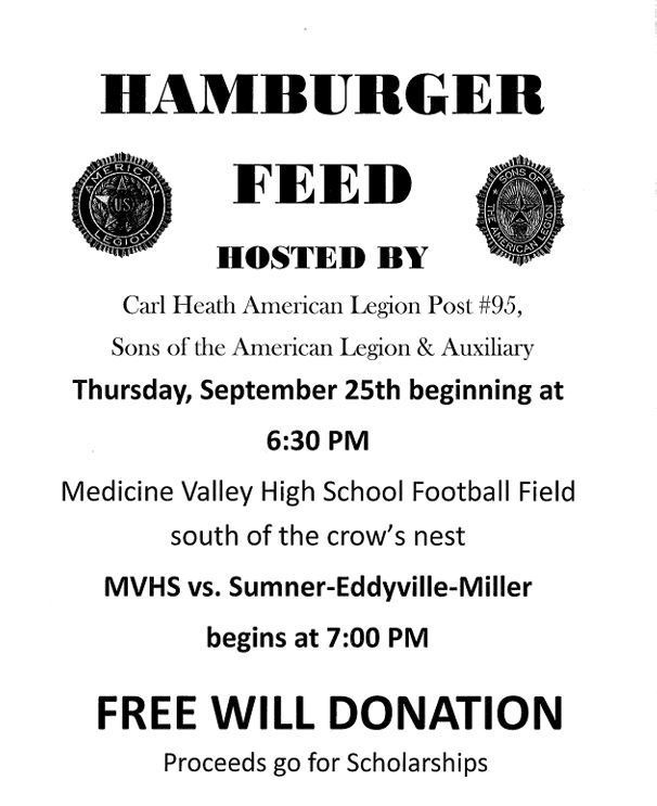 Medicine Valley Hamburger Feed