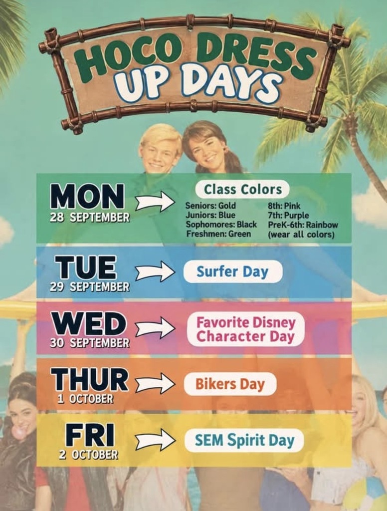 Dress Up Days 2026