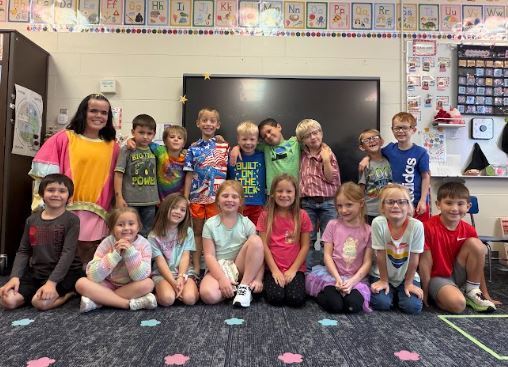 Kindergarten Class Day 1 Color Day