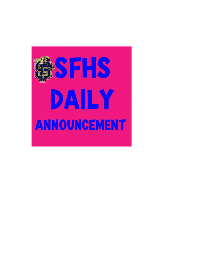 announcements