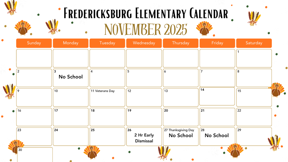 FES Nov Calendar