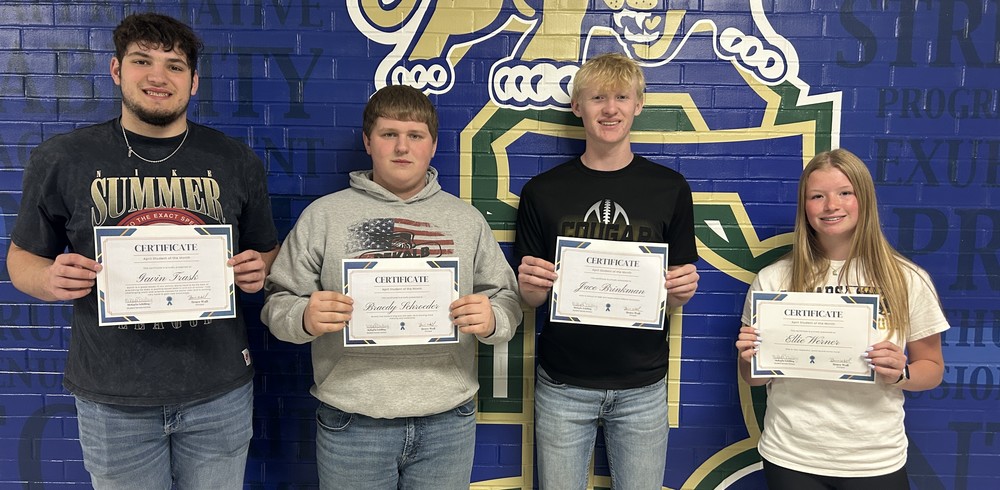 April Student of the Month