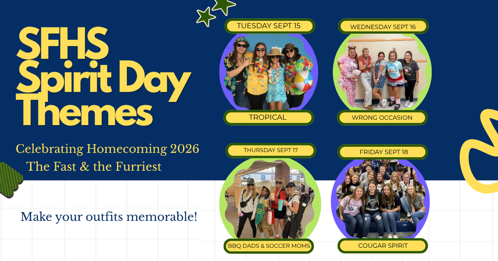 SFHS Spirit Days!