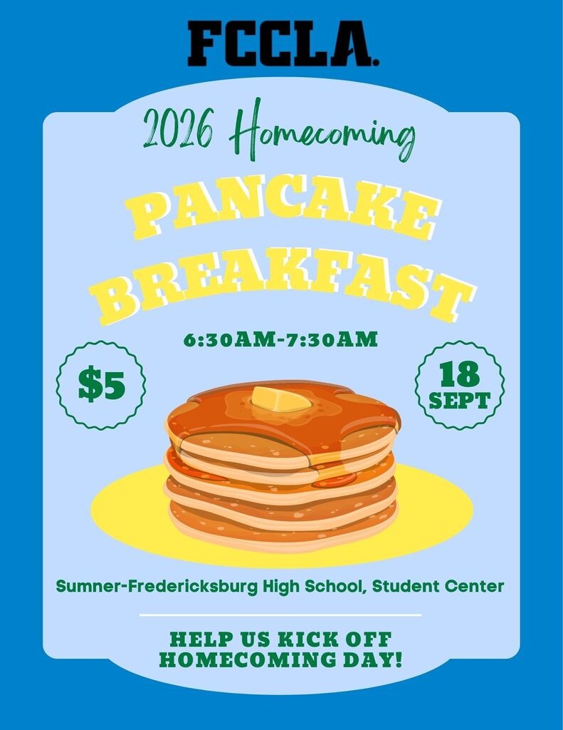 Make plans to attend the Pancake Breakfast on Friday!