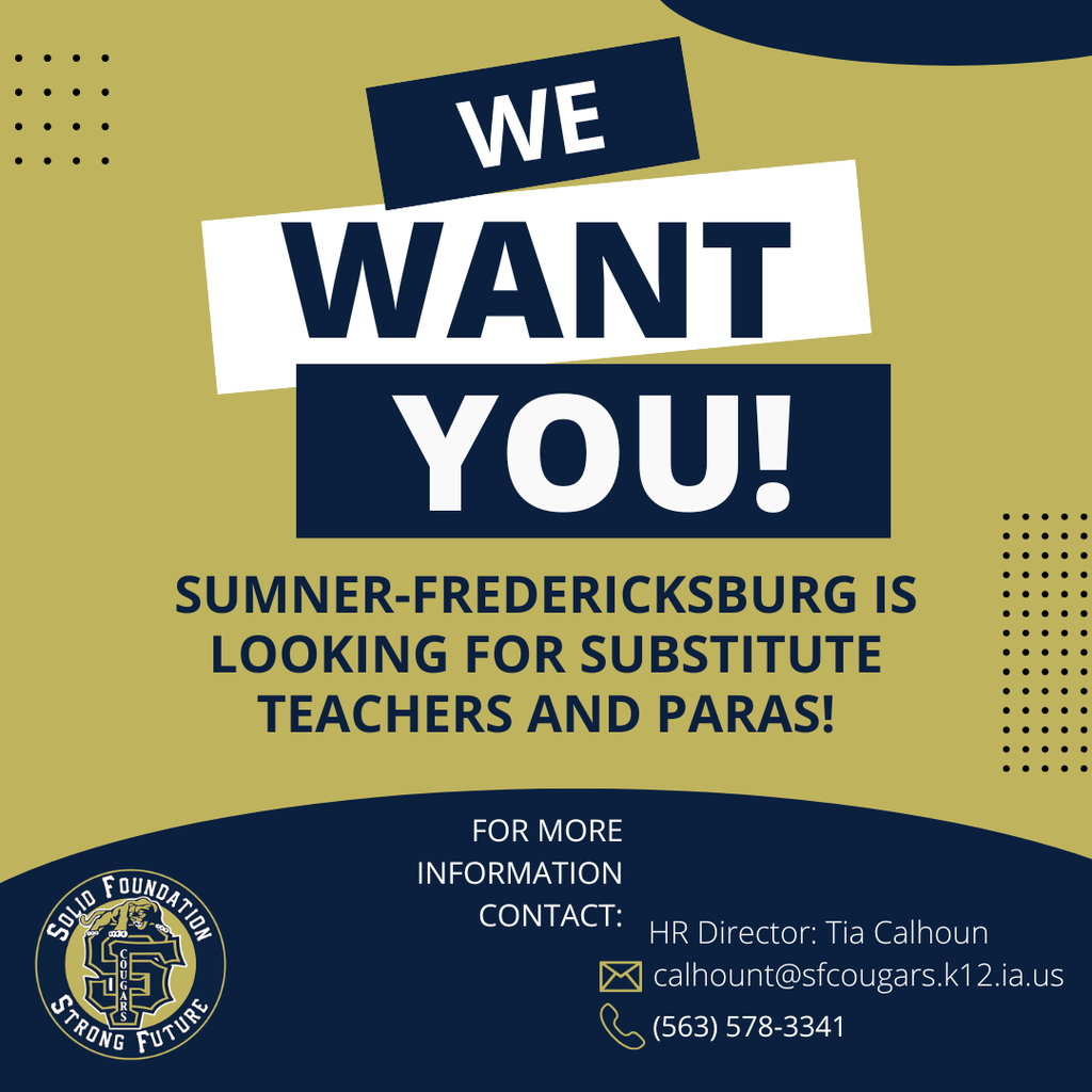Subs Wanted