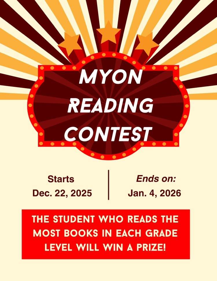 myON Reading Challenge begins Dec 22