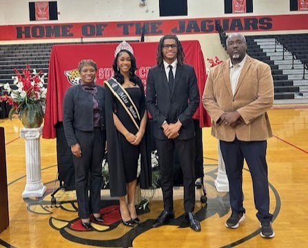 Dr. B and Mr. West with ASU reps