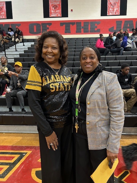 Mrs. Jones and ASU alum.