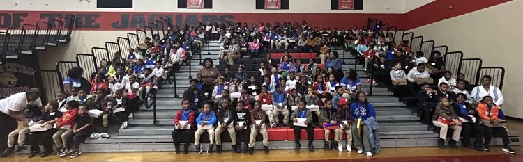 Group picture of LJHS students