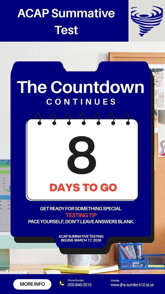 8 days until ACAP Summative.