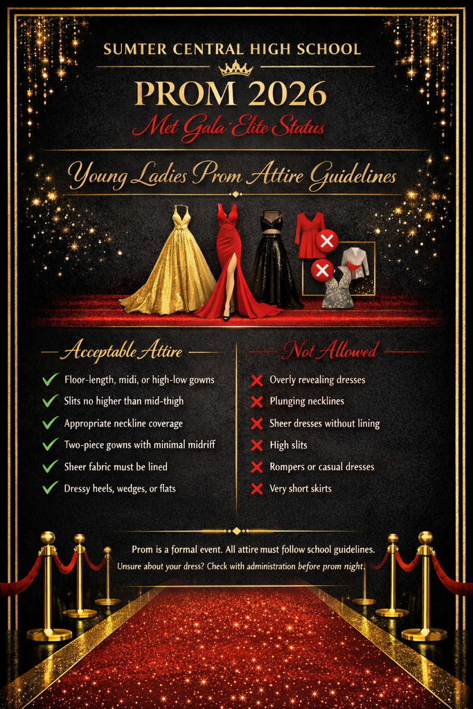 SCHS Prom 2026 Young Ladies Attire
