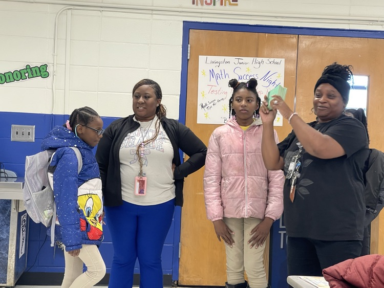 4th grade students showed off their skills with decimals and fraction conversions.