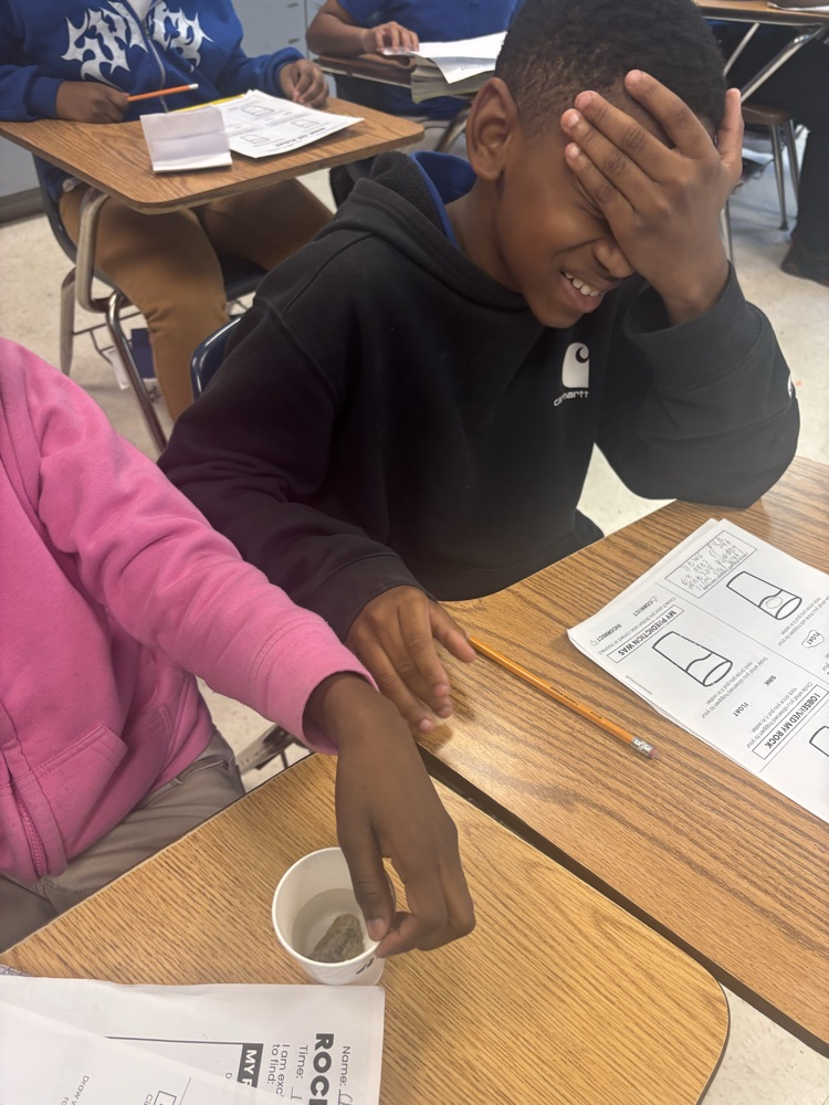 4th Grade Science in action!