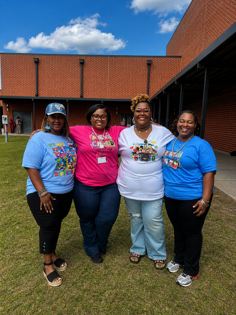 Teachers posing L-R: Felicia Yates, Brittany Taylor, Ondrea Hollie, Erin Williams