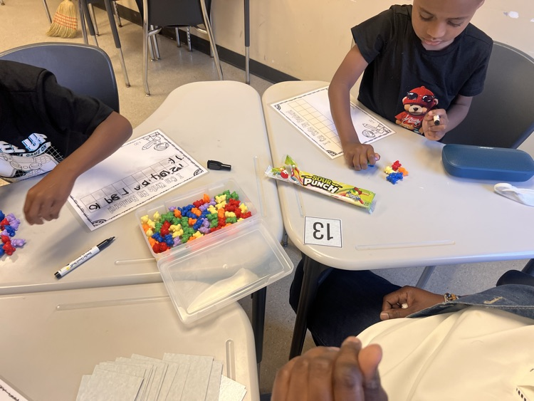 students in small group