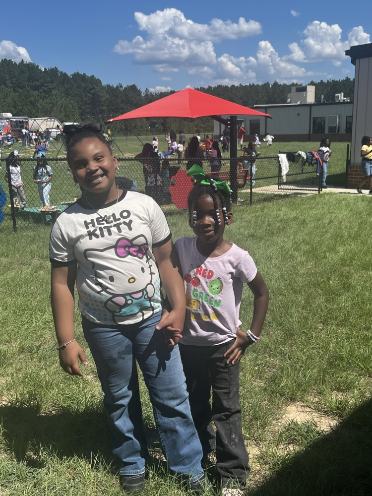 picture of two students standing